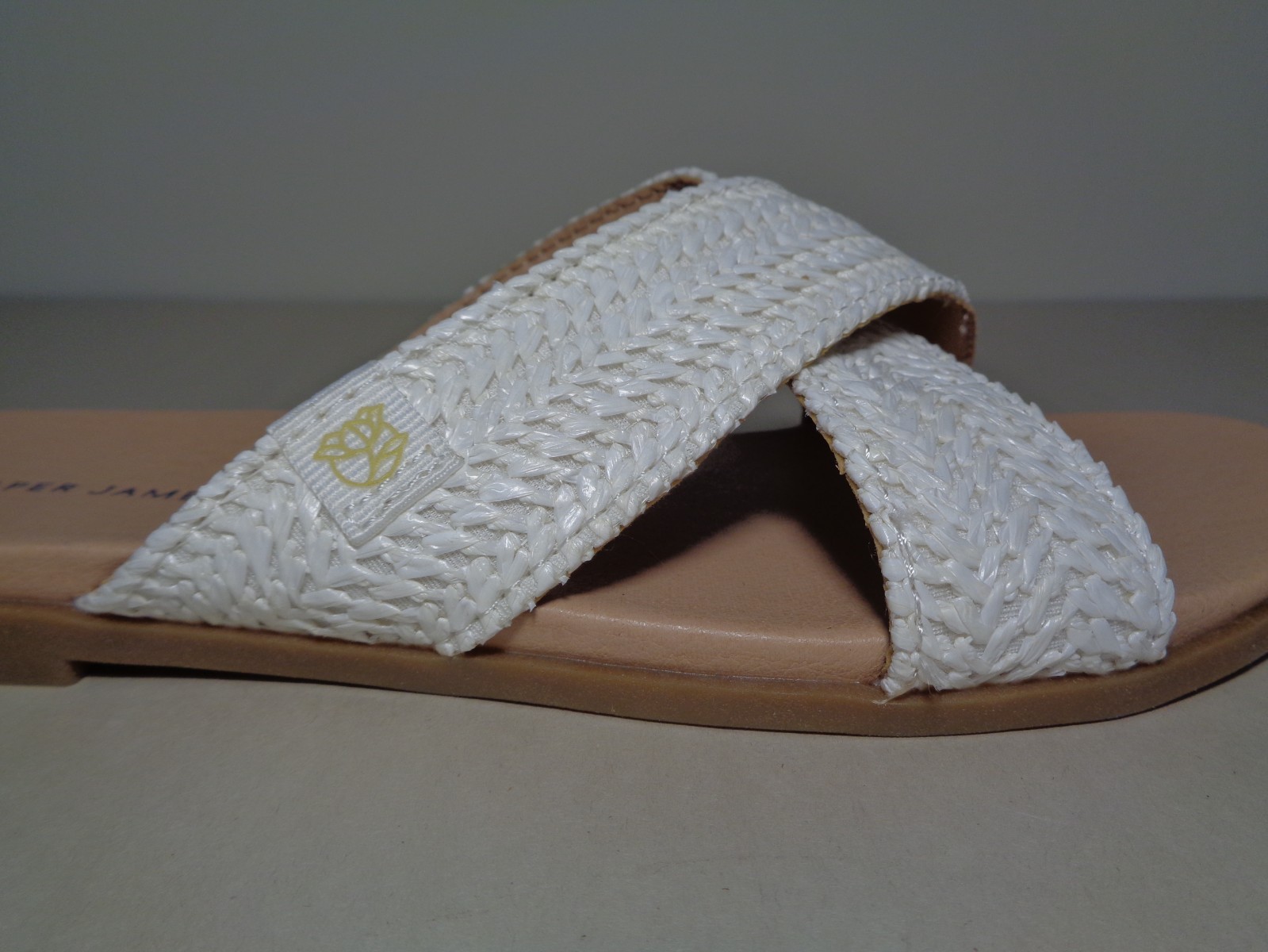 Draper Size 7 M / ALEX / White / Raffia Woven Sandals / New Women’s Shoes