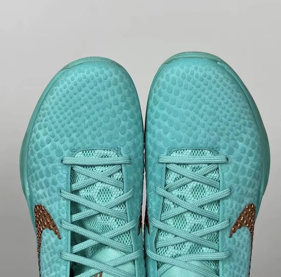 alen Brunson x Zoom Kobe 6 Protro ‘Statue of Liberty Men’s IQ5774-300 Size10