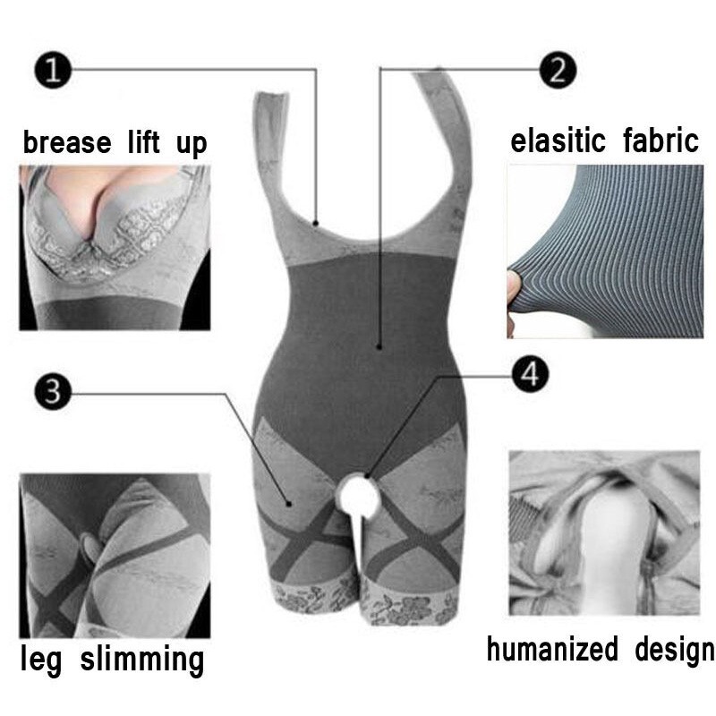Full Body Shaper Women’s Compression Postpartum Shapewear Bodysuit Corset Girdle