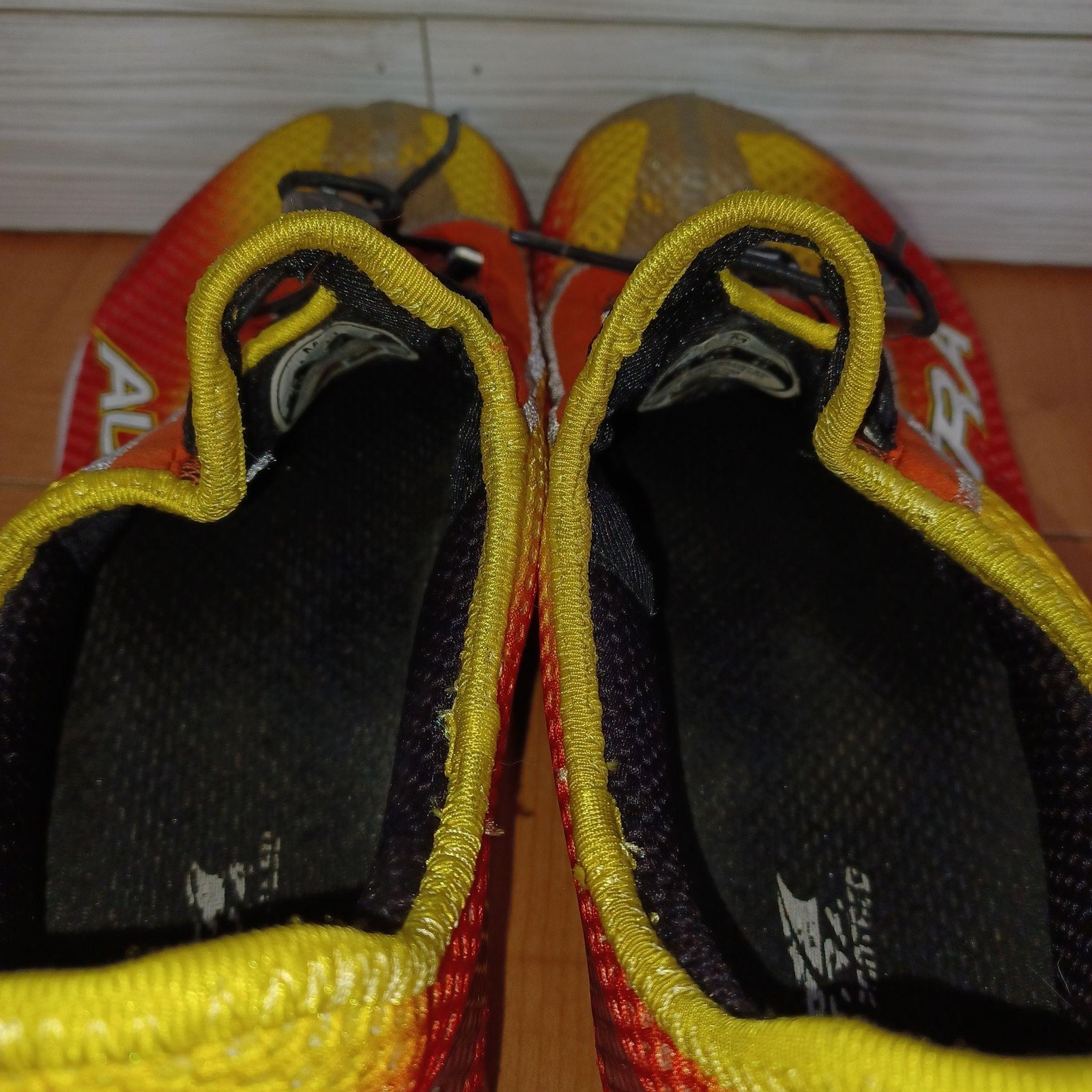 Altra 3Sum Shoes Mens Size 10 Contour Footbed Orange Running Low Top Zero Drop