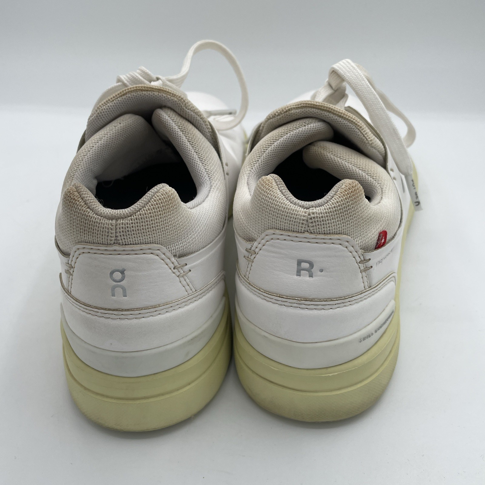 On Cloud The Roger Advantage Sneakers Womens Size 9.5 White & Hay
