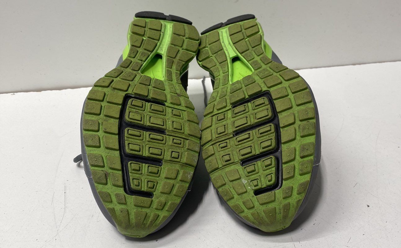 Nike Reax Run 7 Grey Electric Green Silver Men’s Running Shoes Size 13