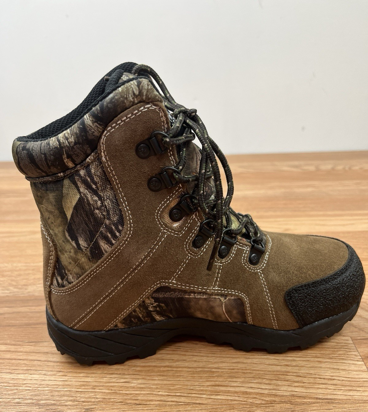 Rocky Kids Hunting Waterproof Camo Boots Size 3 NEW