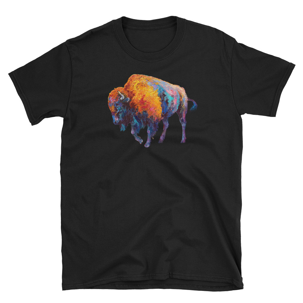 Buffalo Shirt American Bison Shirt Wild Animal Unisex T Shirt