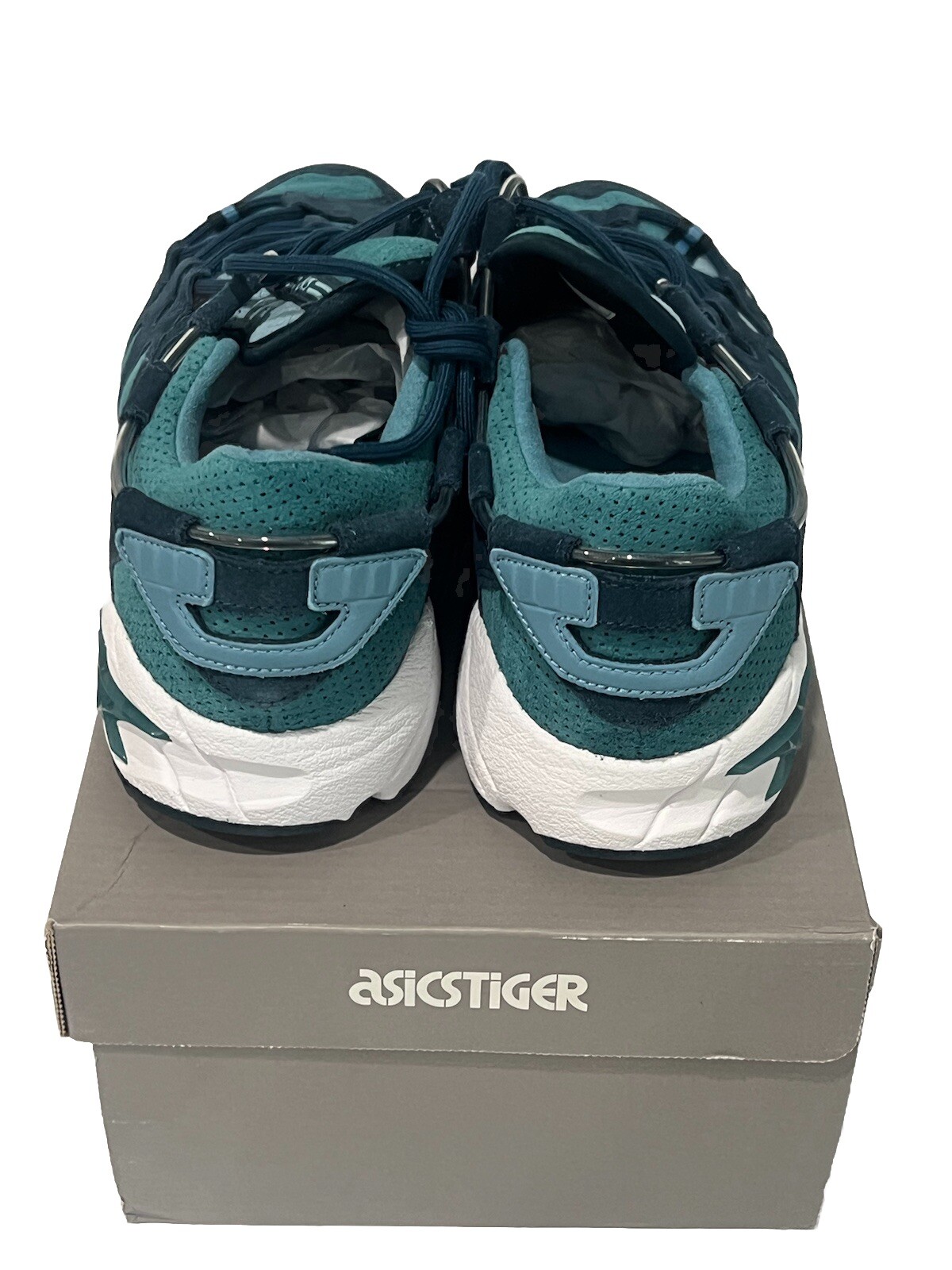 Asics Gel Mai Mens Size 8 Green Ocean Blue Athletic Sneakers Shoes 1193A043