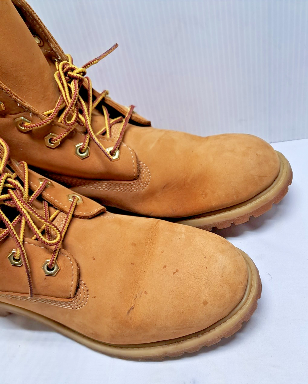 Timberland Waterville Nubuck Wheat Boots Double Collar Women’s Size 10 m
