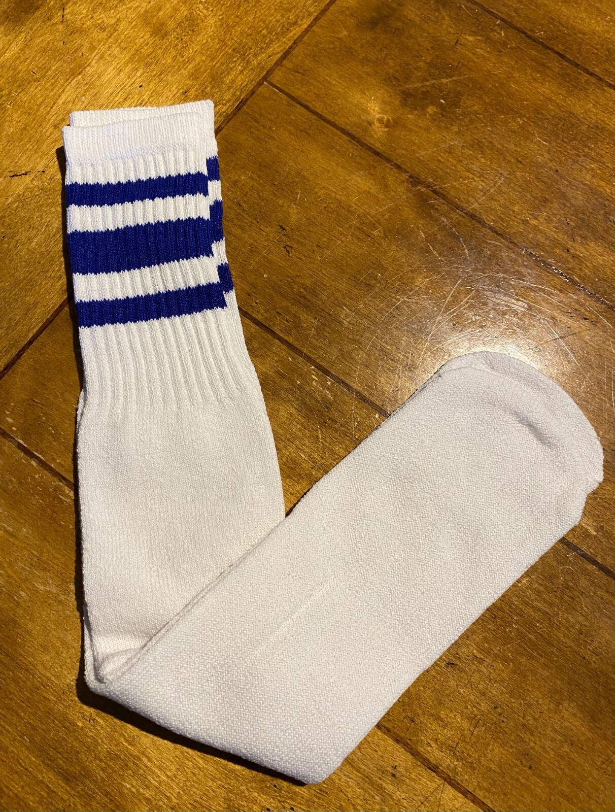 1-Pair TUBE SOCKS STRIPED 24 INCHES LONG SOCKS OLD SCHOOL