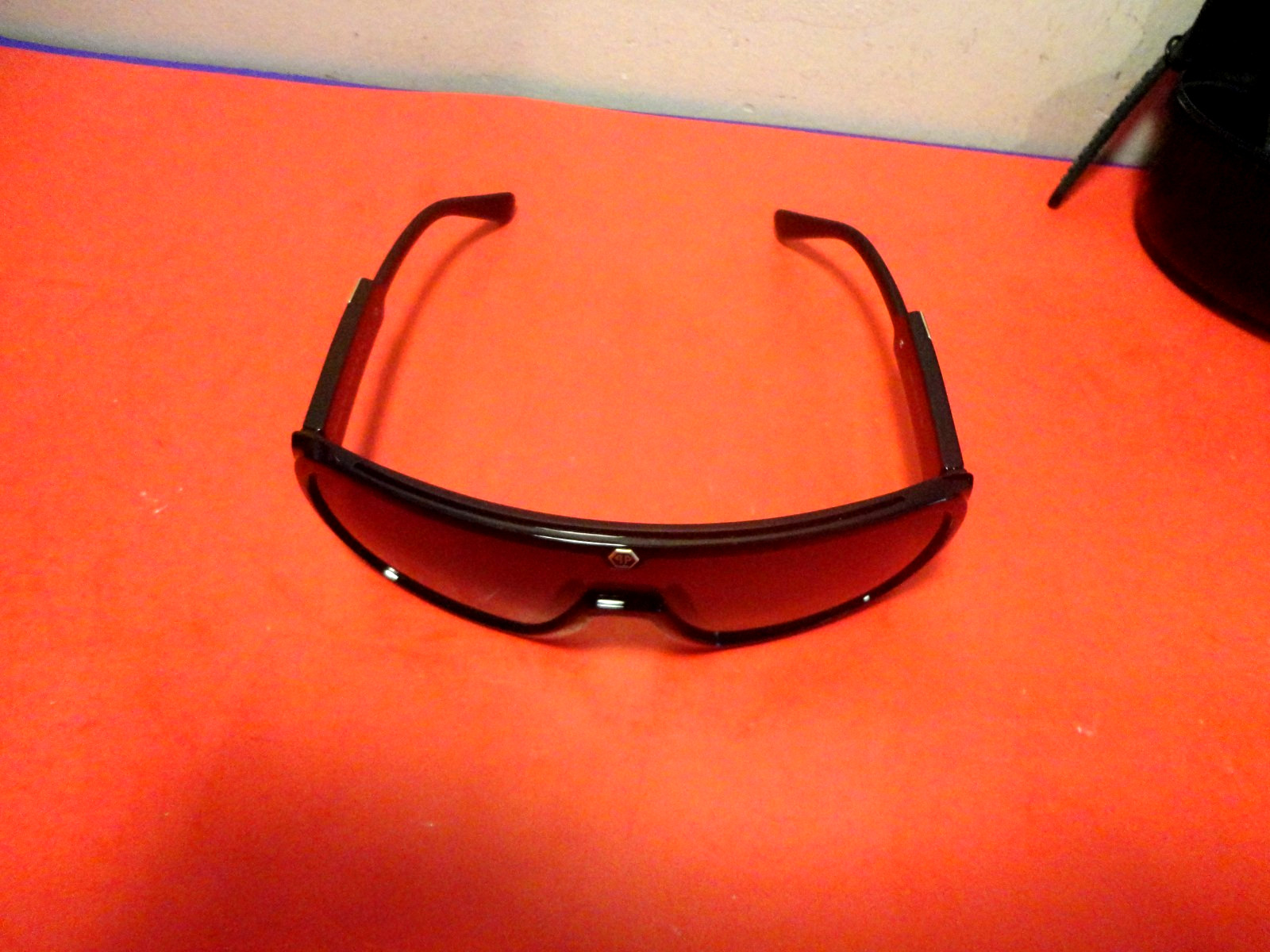 Philipp Plein Black Sunglasses Made in Italy with Case