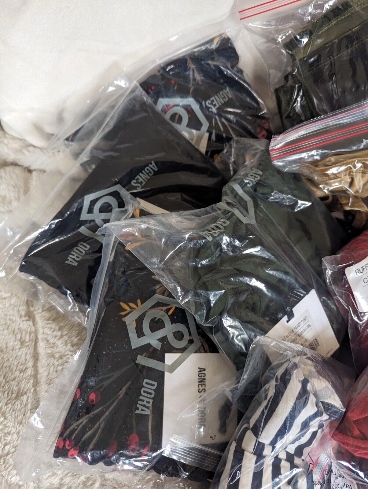 Agnes & Dora TUNICS Bundle LOT 21 Pieces NWT 💕 Sizes XS M L XL XXL RETAIL$800