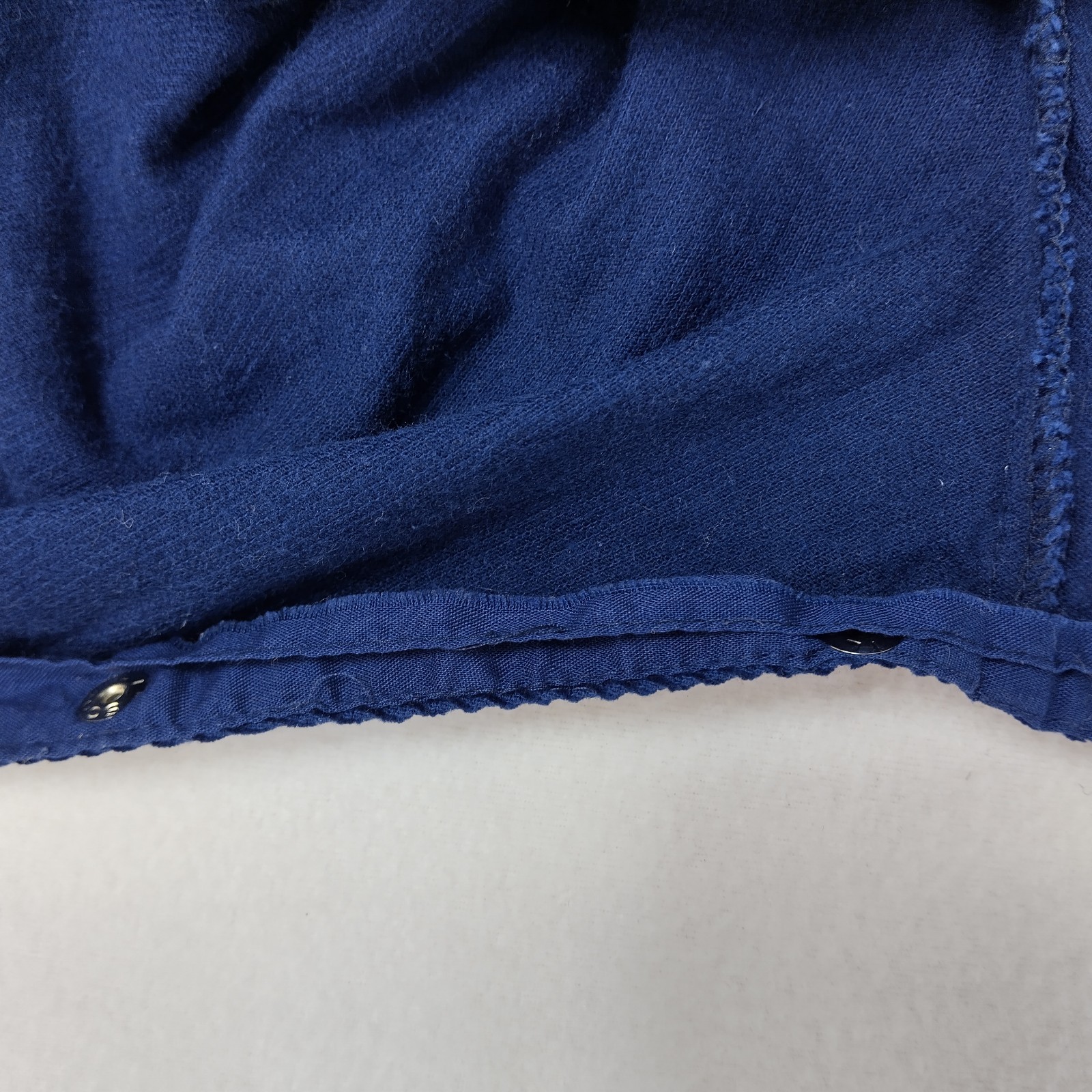 Vintage Overalls Blue Corduroy -12 Months- Snap Legs Farm Animals