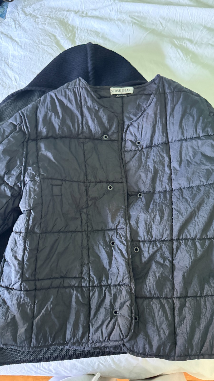 Stone Island President Knit w/ Liner – Men’s L – Black