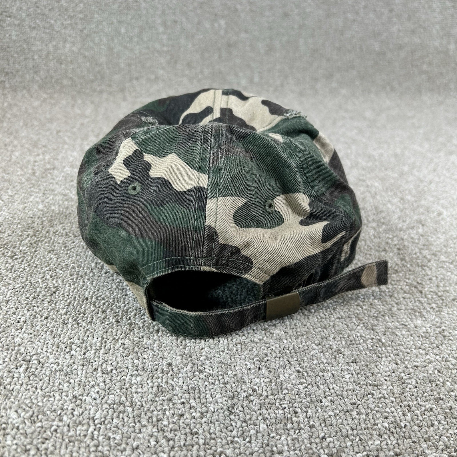 Muka “Savage” Dad Cap Hat Camo Distressed Adjustable New Without Tags