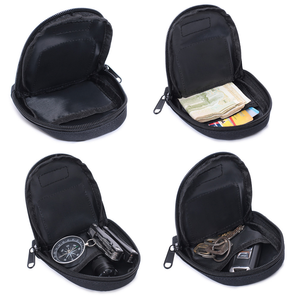 Tactical Mini Wallet Card Money Key Pack Hunting Waist Bag Waterproof EDC Pouch