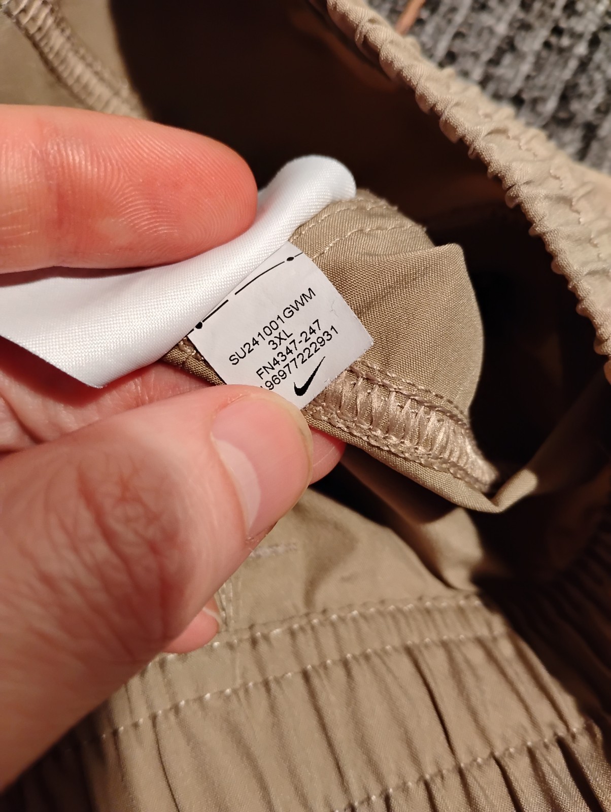 Nike Dri-Fit Form Unlined Versatile Shorts- Men’s Size 3XL Desert Khaki 5 Inseam