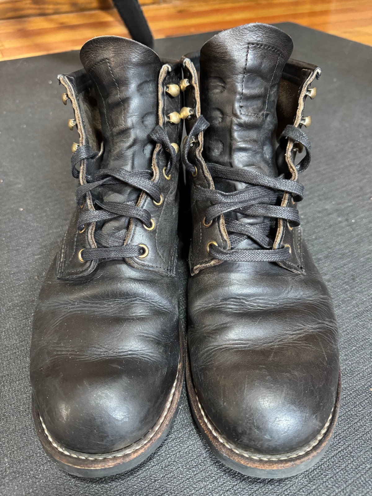 Red Wing Heritage Blacksmith 3341 Charcoal Rough & Tough Men’s 12 D FRESH RESOLE