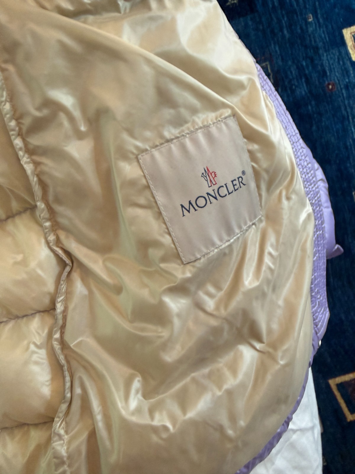 Womens Moncler Down Jacket Size 2 very good condition