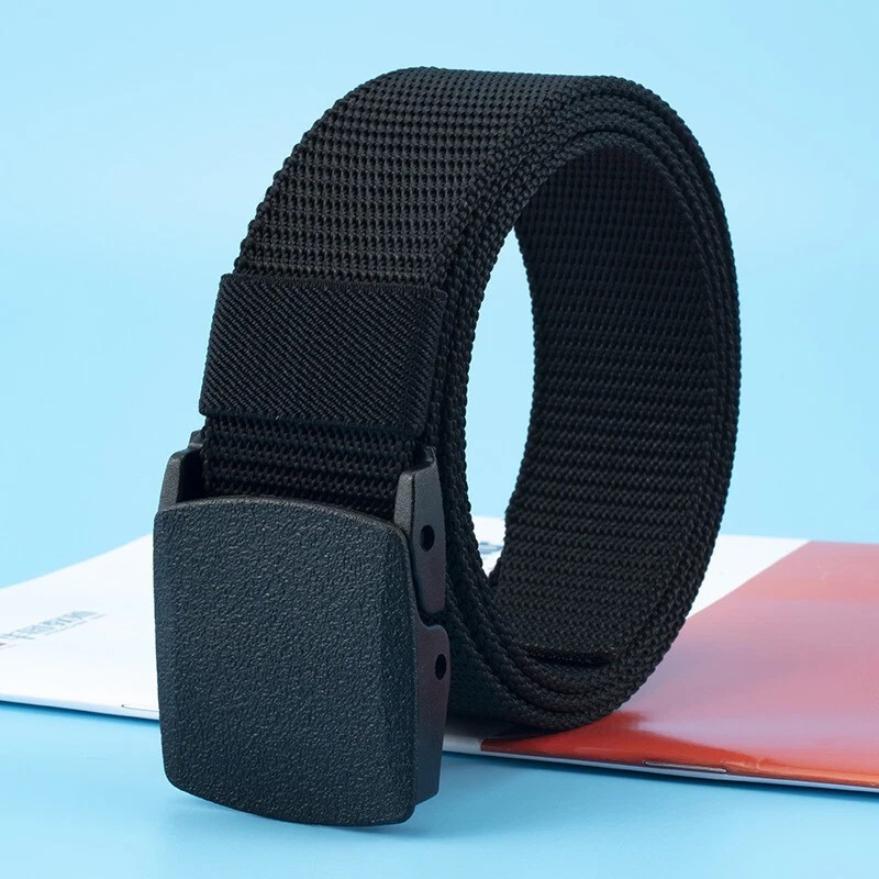 Men’s Casual Tactical Adjustable Quick Release Nylon Belts Pants Waistband New
