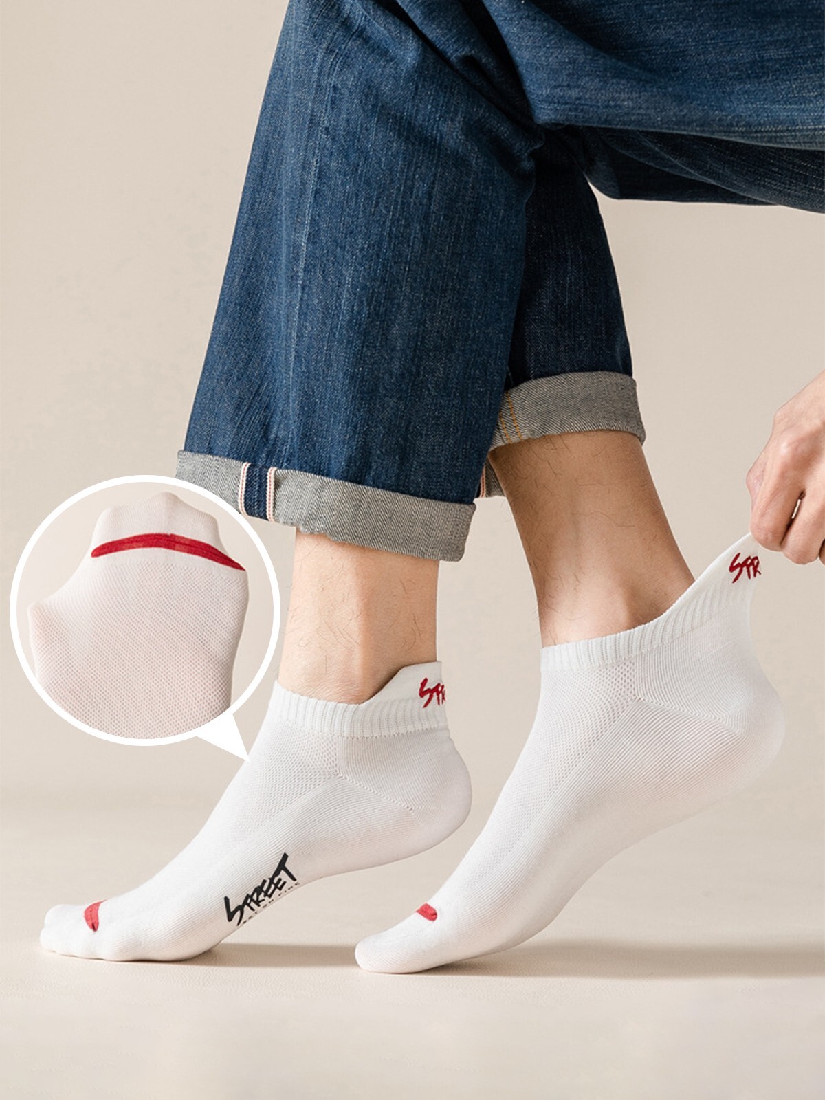 10 Pairs Socks | Ultra-Thin Low Cut Invisible Socks | Breathable for Casual Wear