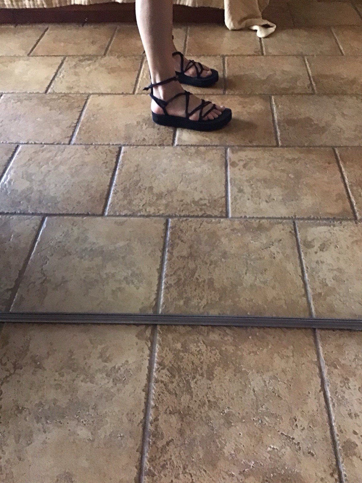 Teva Midform Infinity Sandal Black Size 6