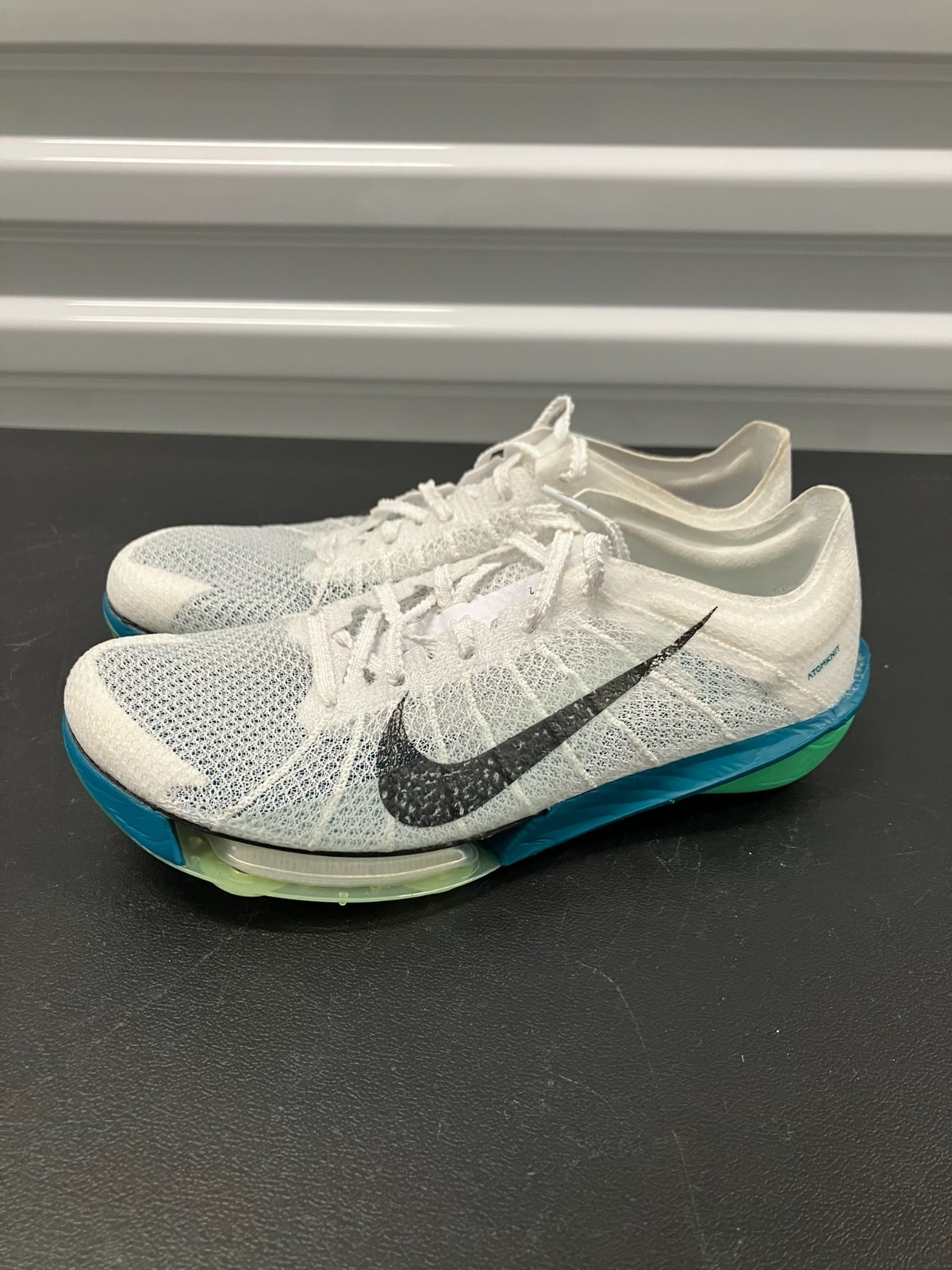 Nike Air Zoom Victory 2 Track Spikes White Spruce Green FD8411-100 Mens Size 4.5