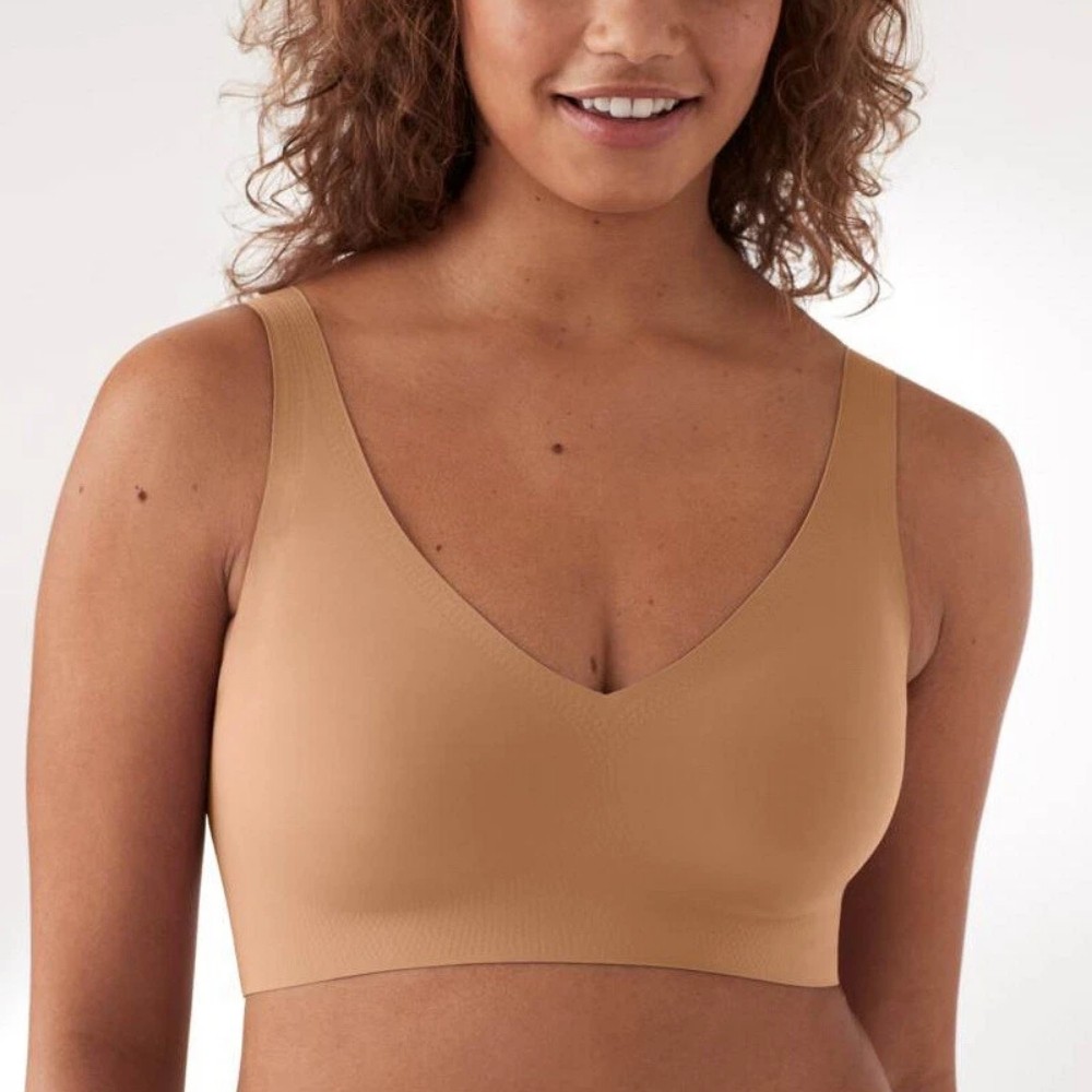 Women’s Wireless Comfort Bra with Wide Straps – Invisible Everyday Support