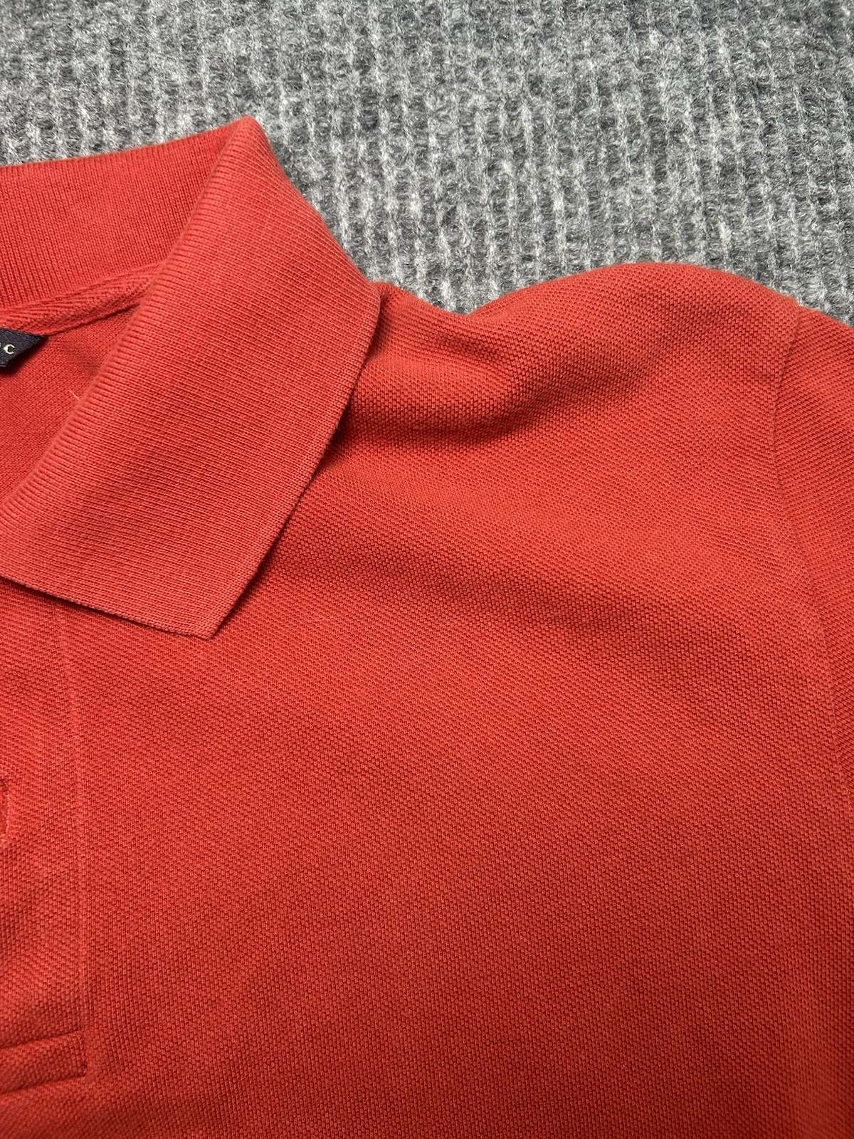 Banana Republic Mens Polo Shirt Red XL Short Sleeve Pocket