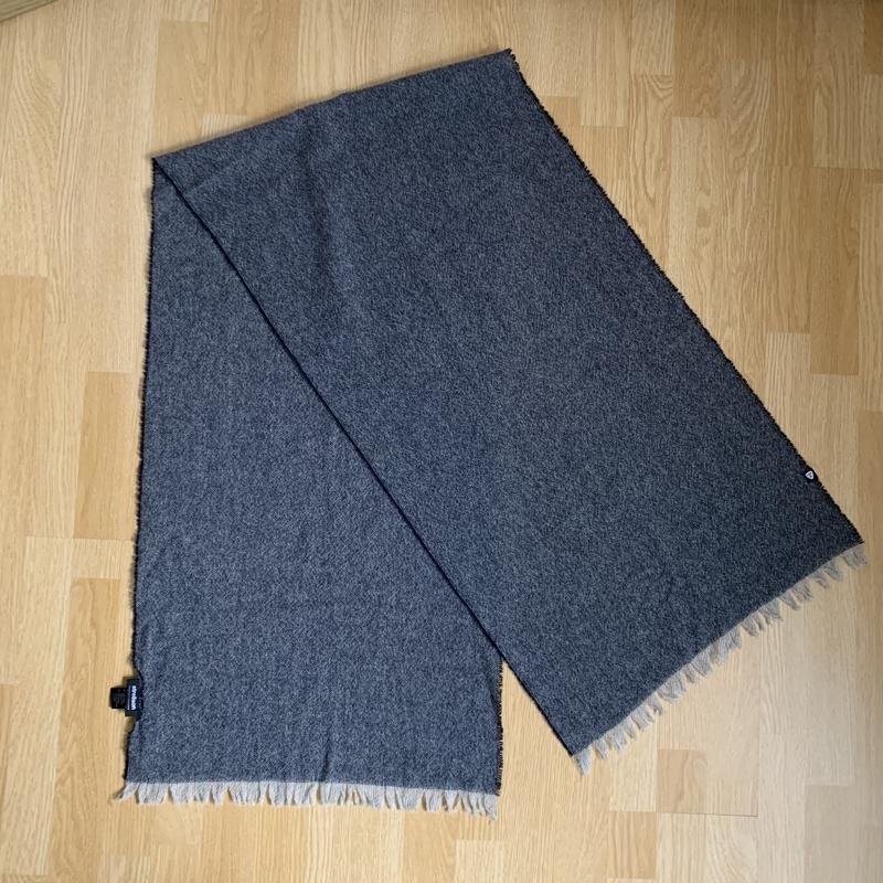 Men Strellson Scarf Grey Wool One size