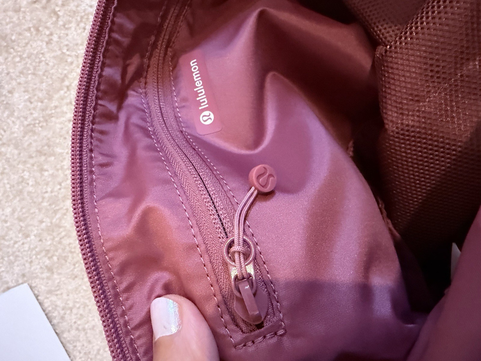 NWT Lululemon Large Slouchy Sling Bag 13L DUSK Sold Out!