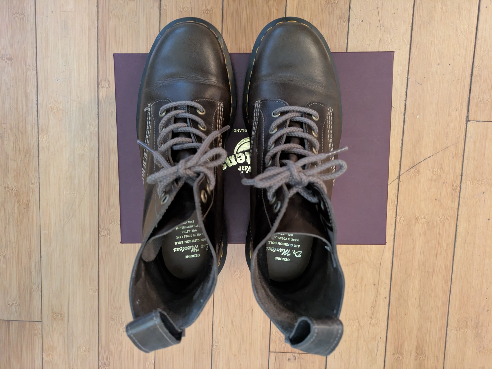 Dr Martens Pascal 1460 MIE Sepia Gray Size 11 US – Worn twice, great condition