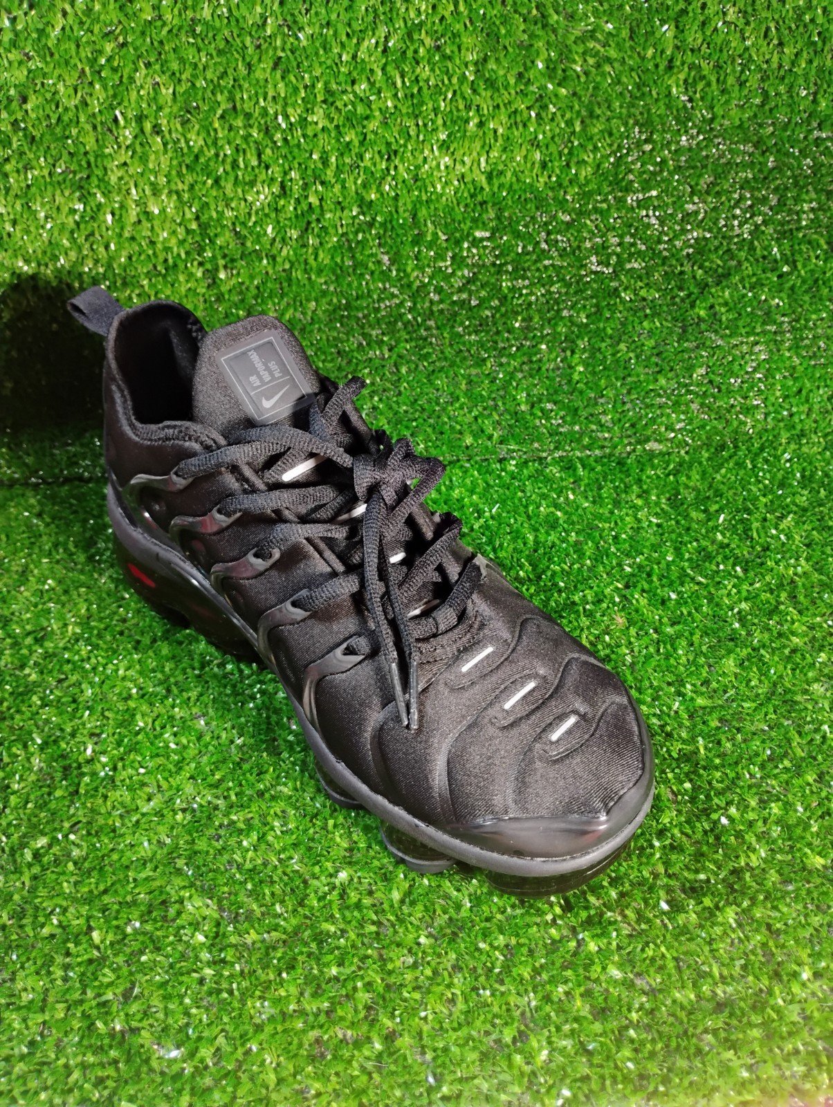 Nike Air VaporMax Plus Triple Black Men’s Low Top Lace Up Just Left Shoe