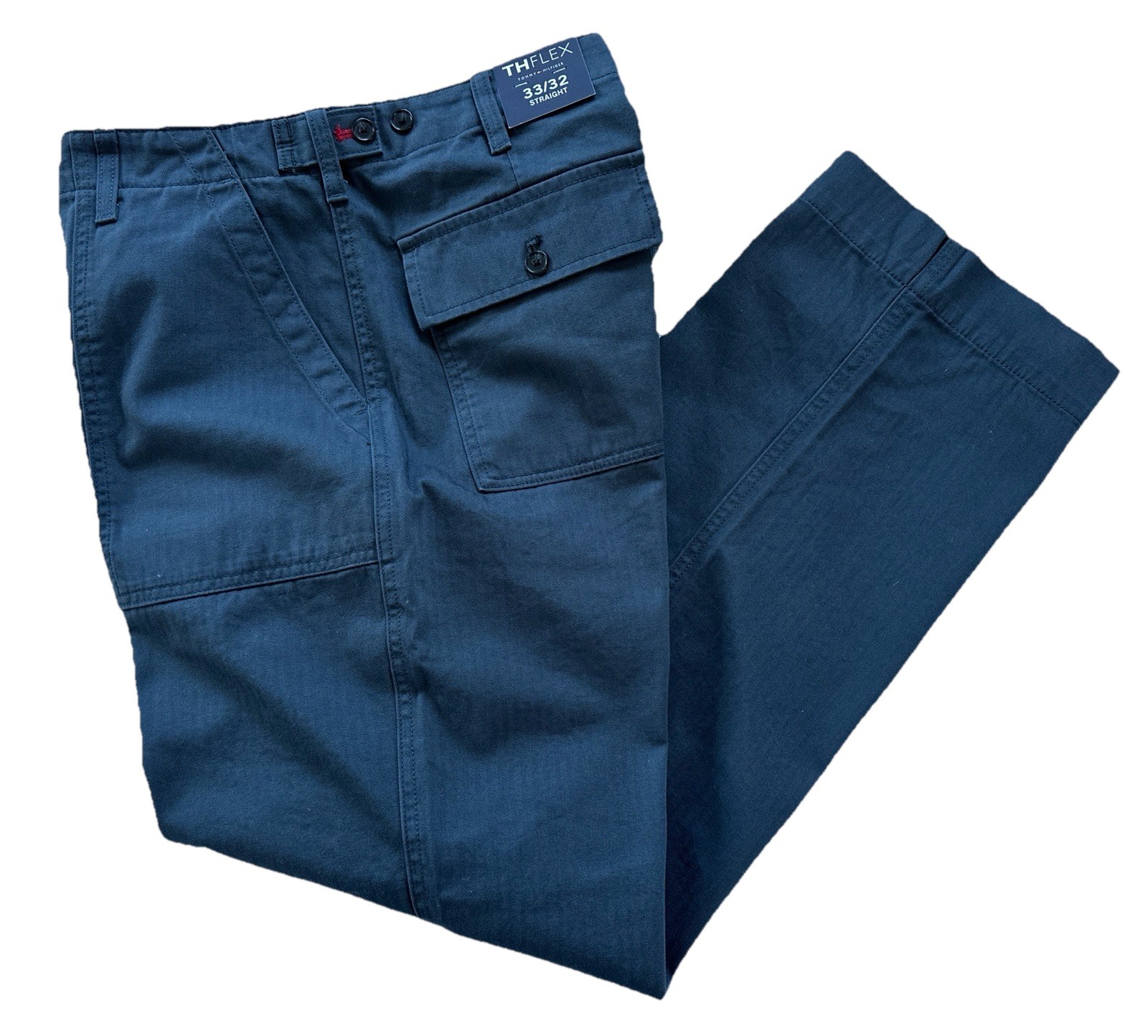 Tommy Hilfiger Men’s THFlex Straight Pants – Blue