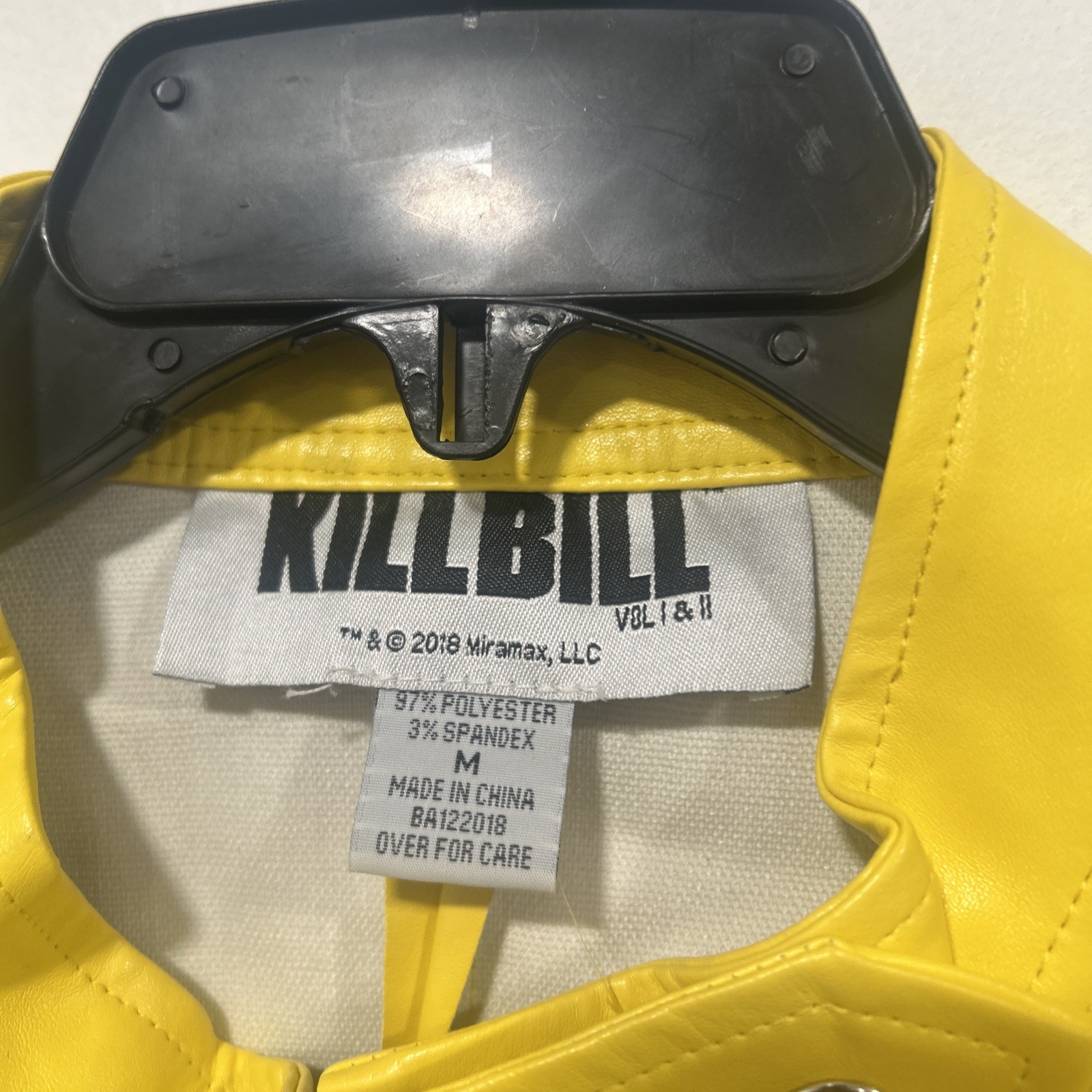 KILL BILL 2018 Miramax Biker Wear Jacket Size M