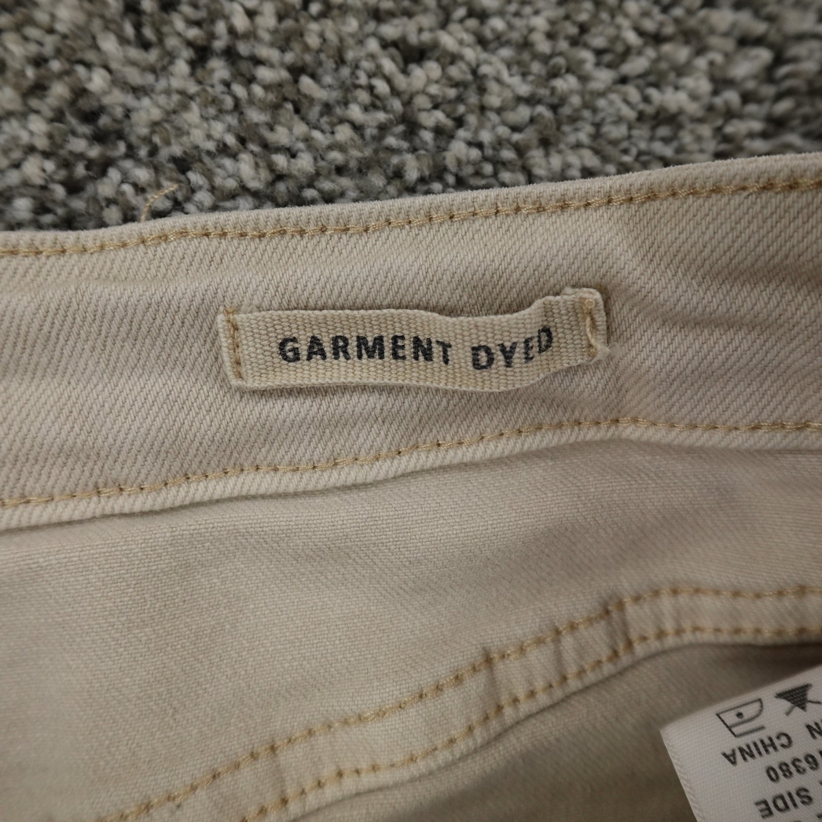 Judy Blue Jeans Womens 13 Beige Denim Trouser Pants High Rise Flare Bell Stretch