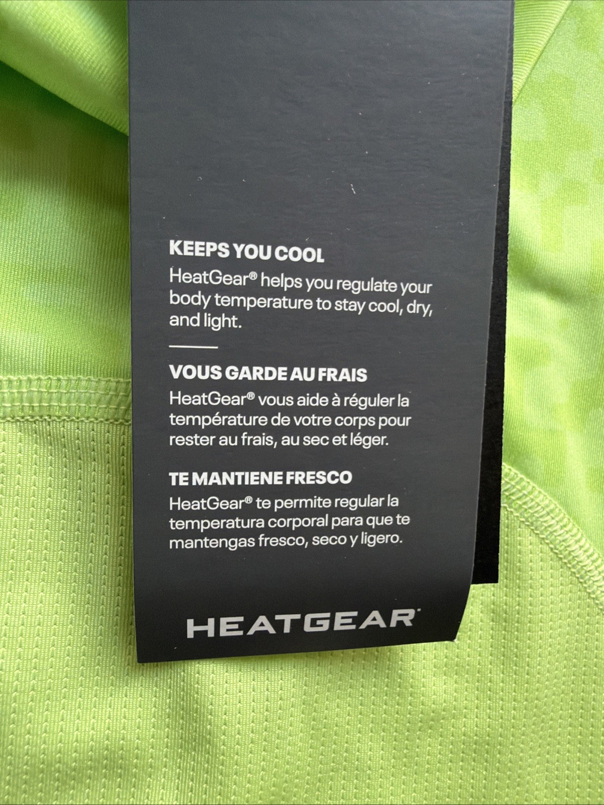 Under Armour Heatgear Compression Shirt Green Mens Size (M) 1383321-304