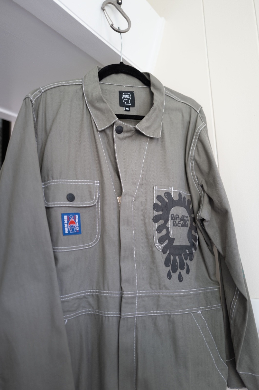 Brain Dead Mechanic Coveralls Mechanic Style Jumpsuit Medium Streetwear