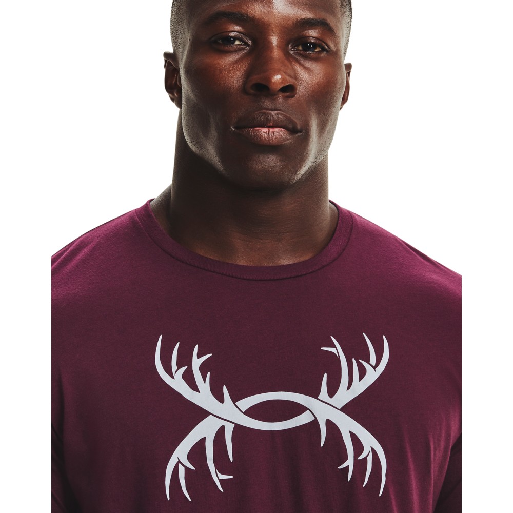 Under Armour 1366017 Men’s UA Antler Logo Hunting Graphic Athletic Tee T-Shirt