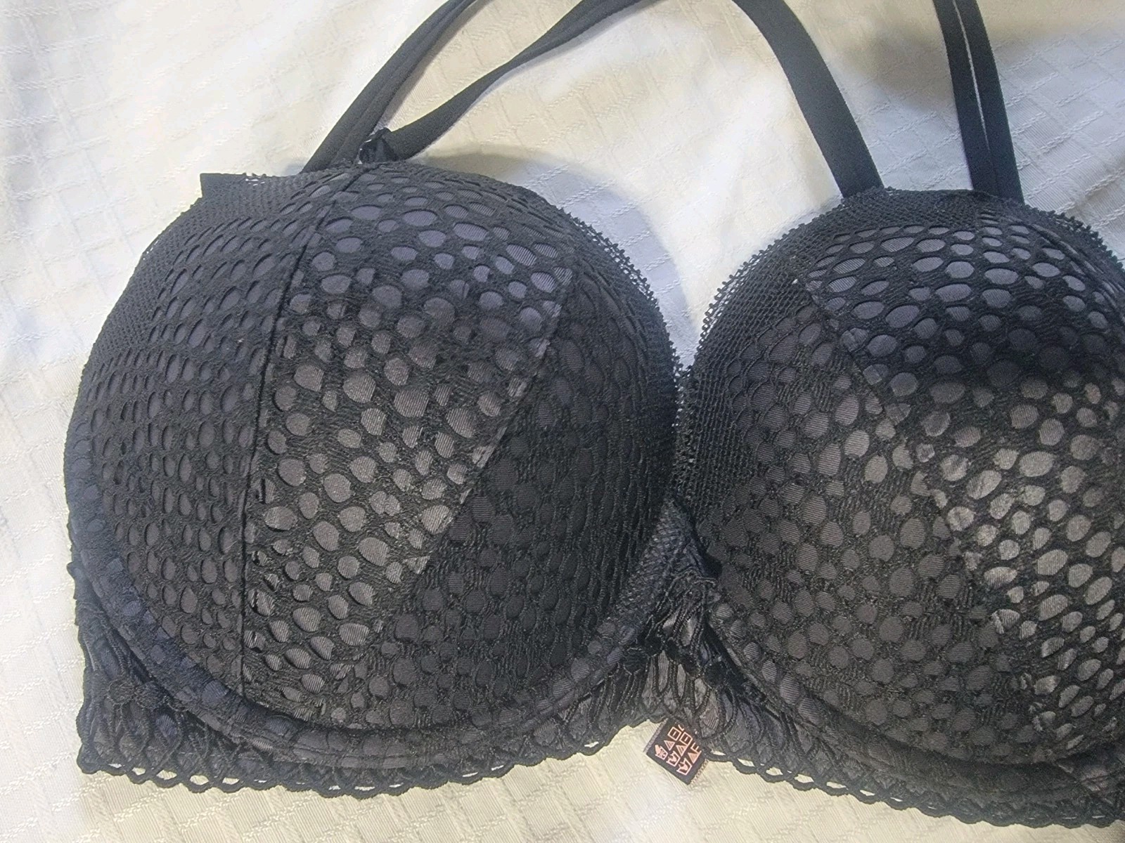 Victoria’s Secret Very Sexy Multi-Way Bra Black Pattern 32DD
