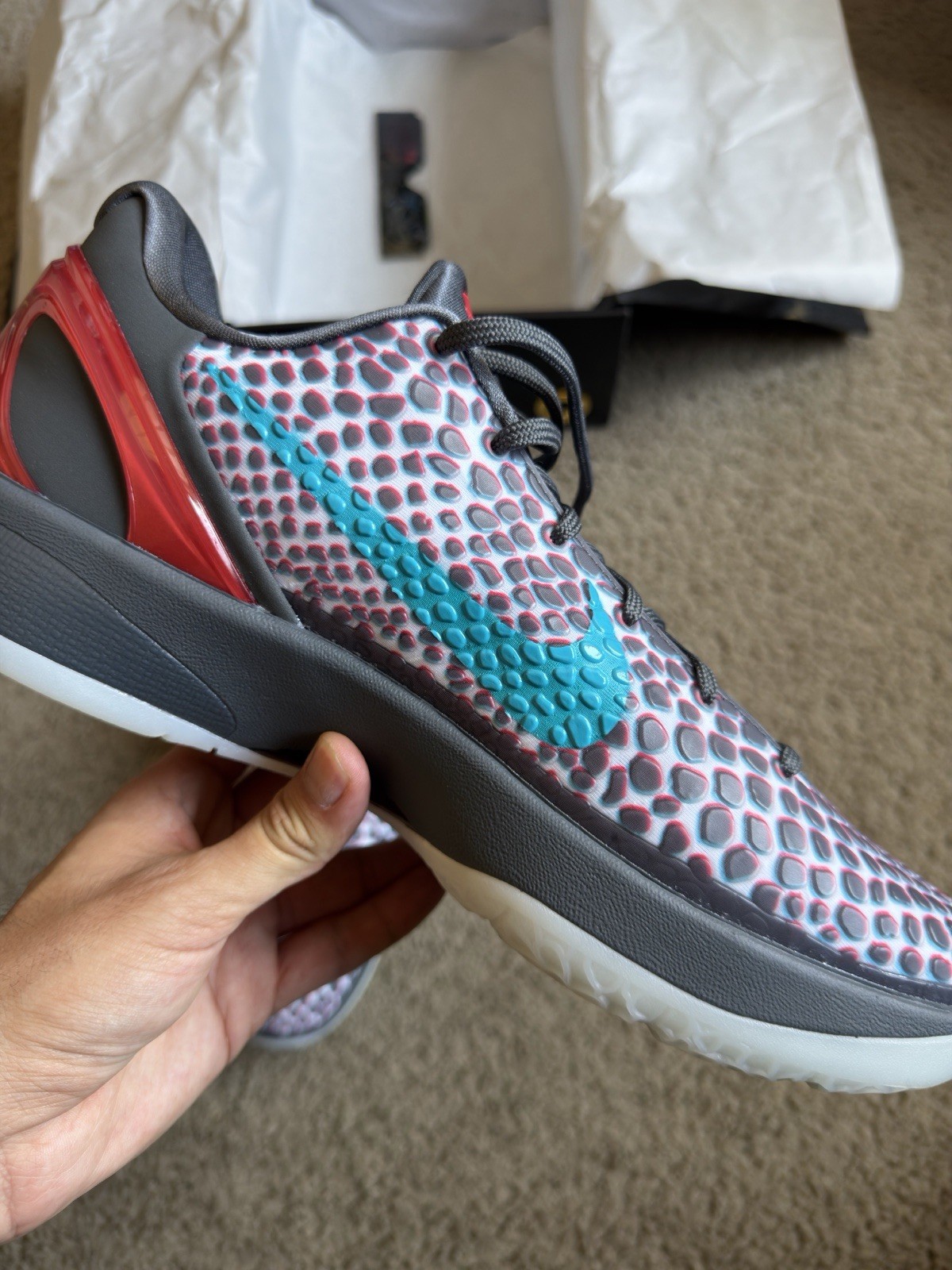 Nike Kobe 6 Protro 3D All-Star Hollywood- Size Men 12