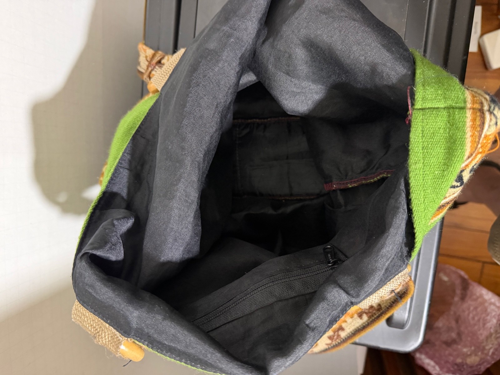 Southwest style lined re-usable tote bag