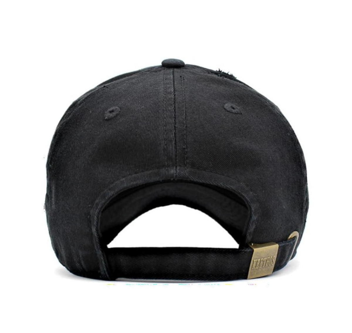 KBETHOS Goat Distressed 6 Panel Hat Black KBSV-3083V-197 FREE SHIPPING