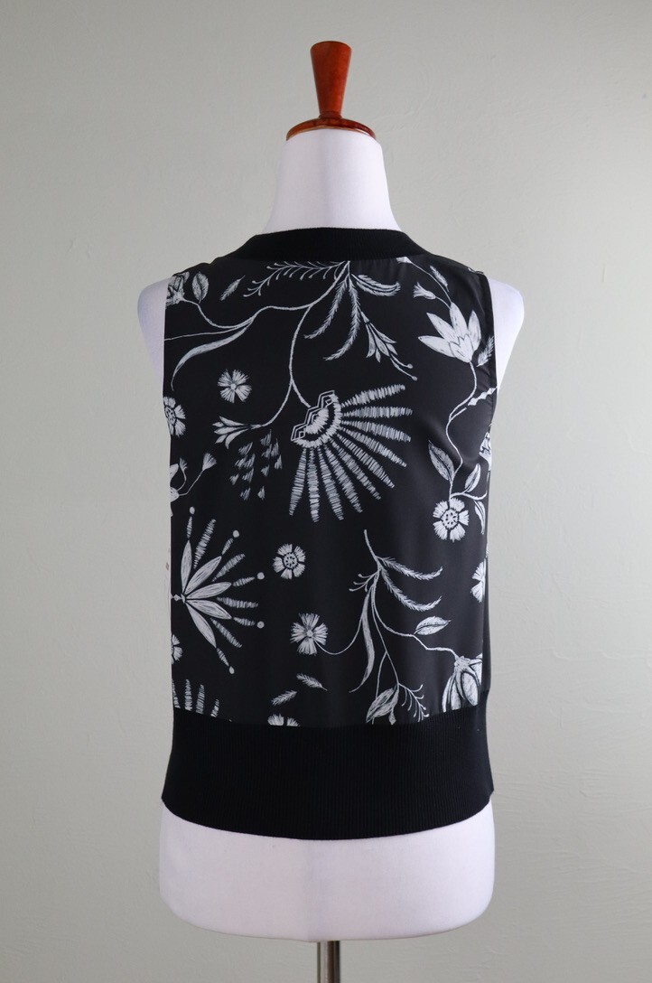 ATHLETA NWT $69 Zephyr Printed Shell Athletic Casual Tank Top Size XXS / 2XS