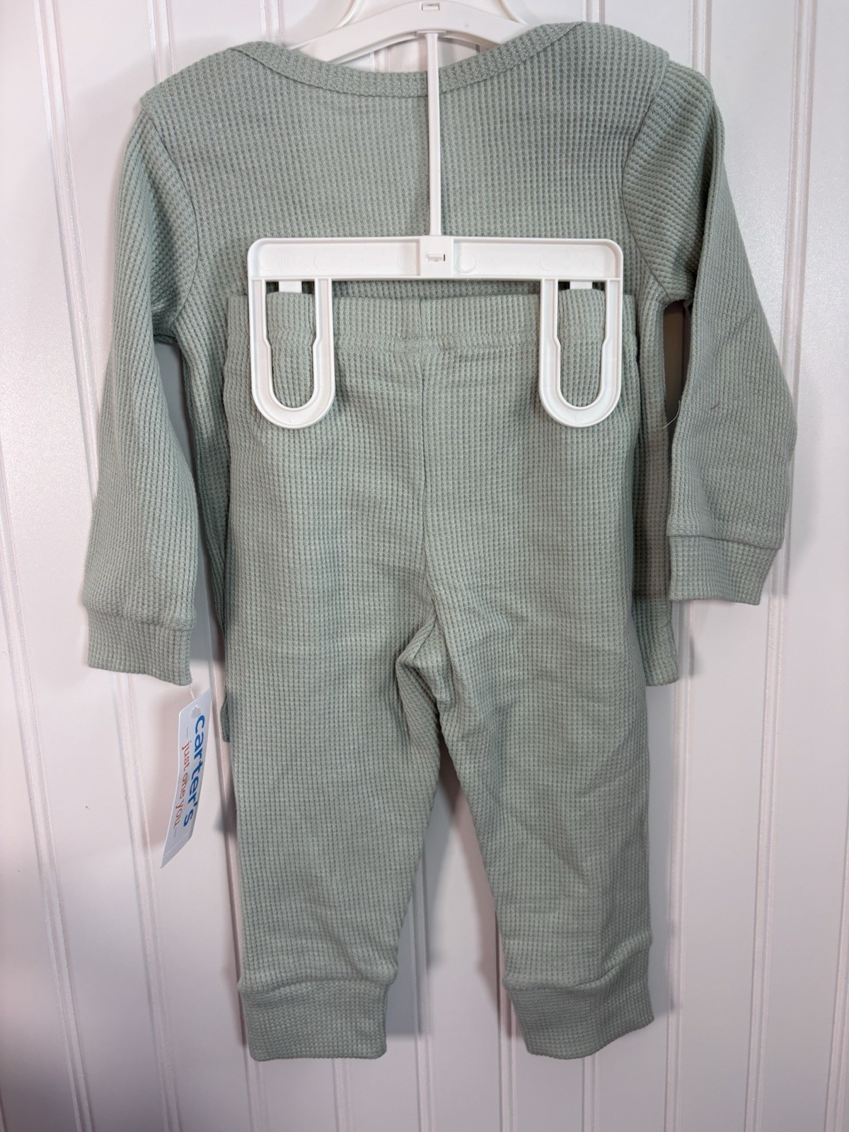 Carter’s Just One You Baby 2-piece Thermal Set Sage Green NB 3M 6M 9M 12M 18M