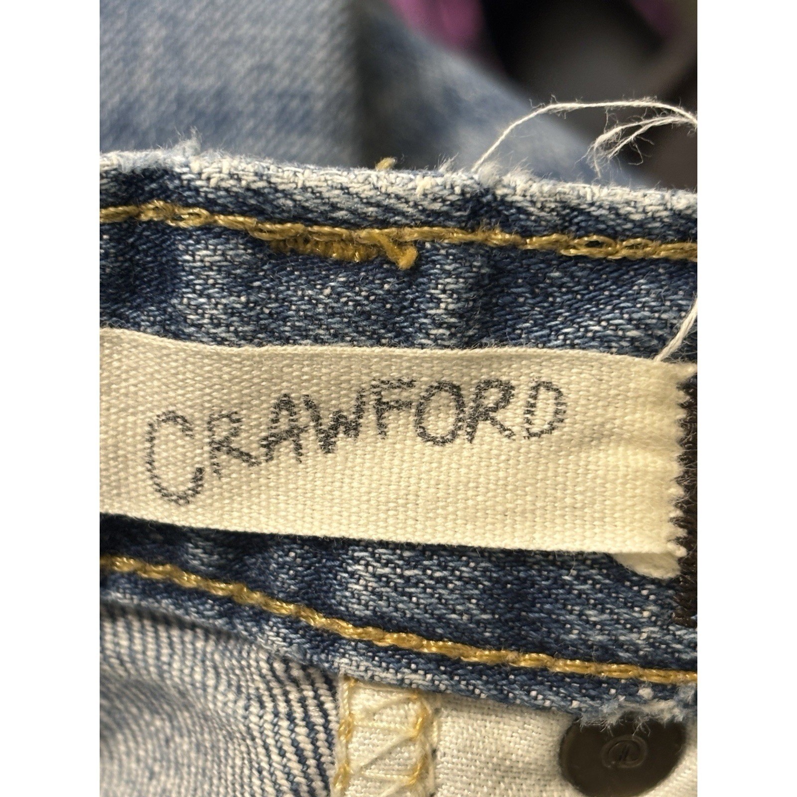 Elizabeth And James Textile Crawford Boot Cut Blue Jeans Size 32