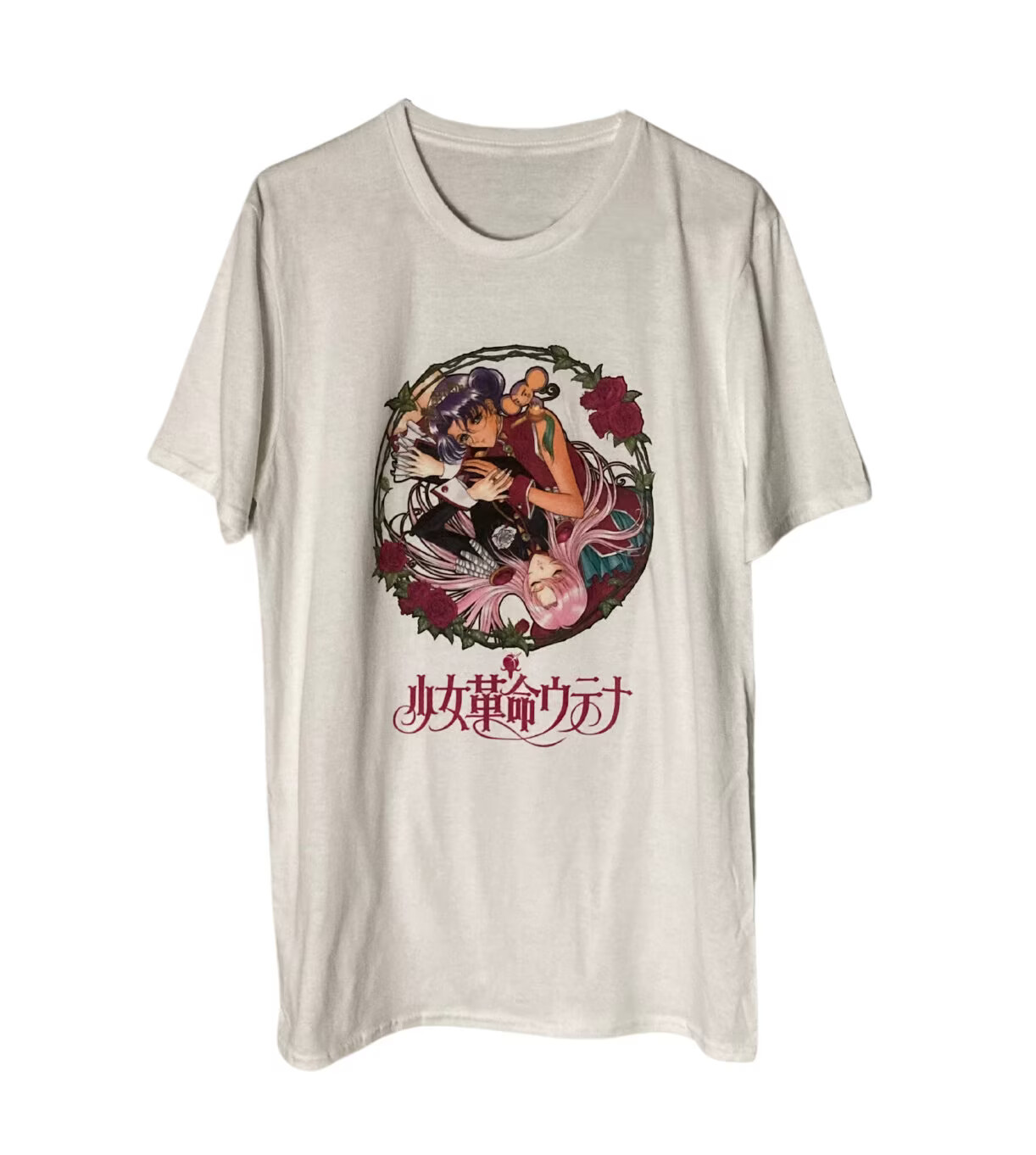 REVOLUTIONARY GIRL UTENA Utena & Anthy Anime UNISEX t shirt – high quality print