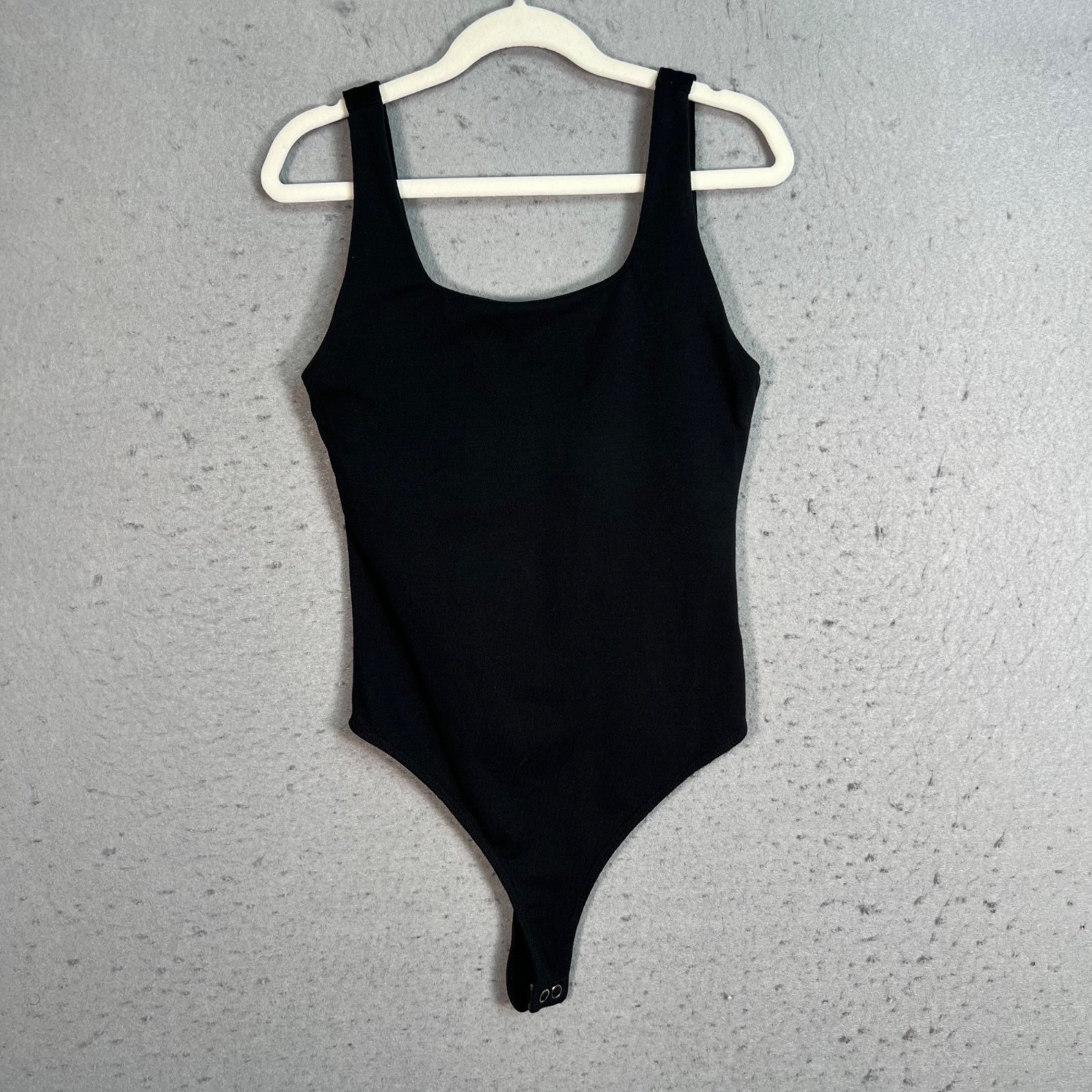 Good American Black Bodysuit Size 1 Polyester & Elastane Sleeveless