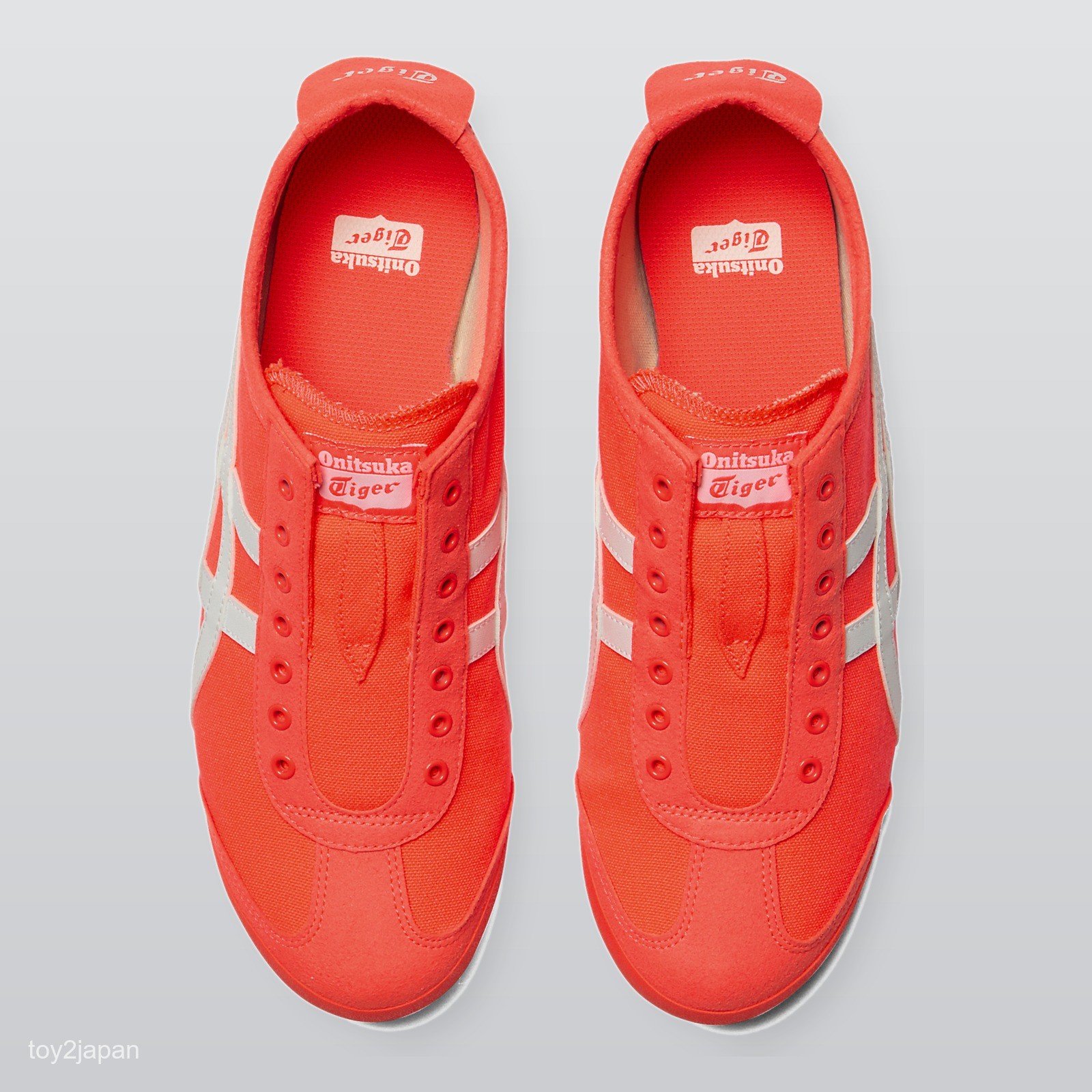 Onitsuka Tiger MEXICO 66 SLIP-ON 1183A360-702 Flash Coral White Men’s Size New