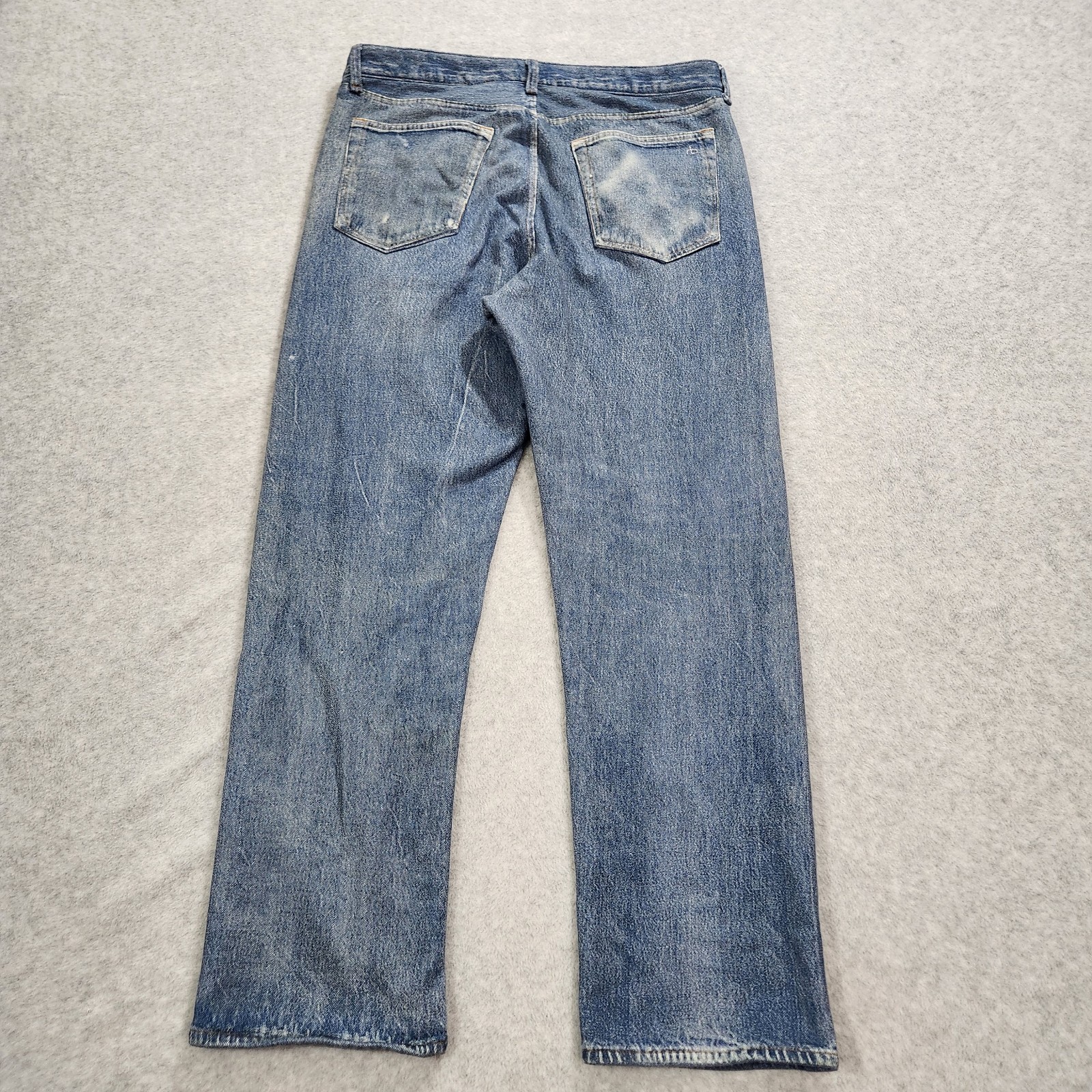 Rag & Bone Pants Mens 36 Blue Dover rb Miramar Fit 4 Straight Leg Cotton Terry