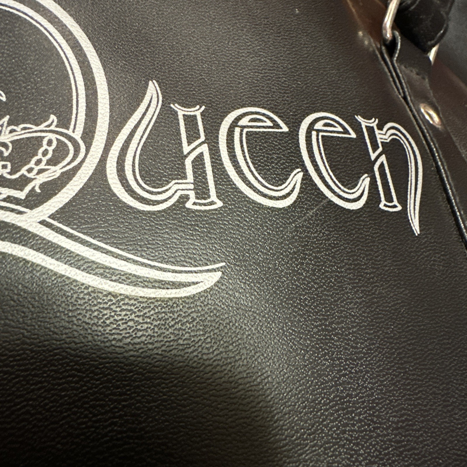 RARE Queen Band x We Will Rock You Limited Run Studded Purse w Logo Lining. NWOT