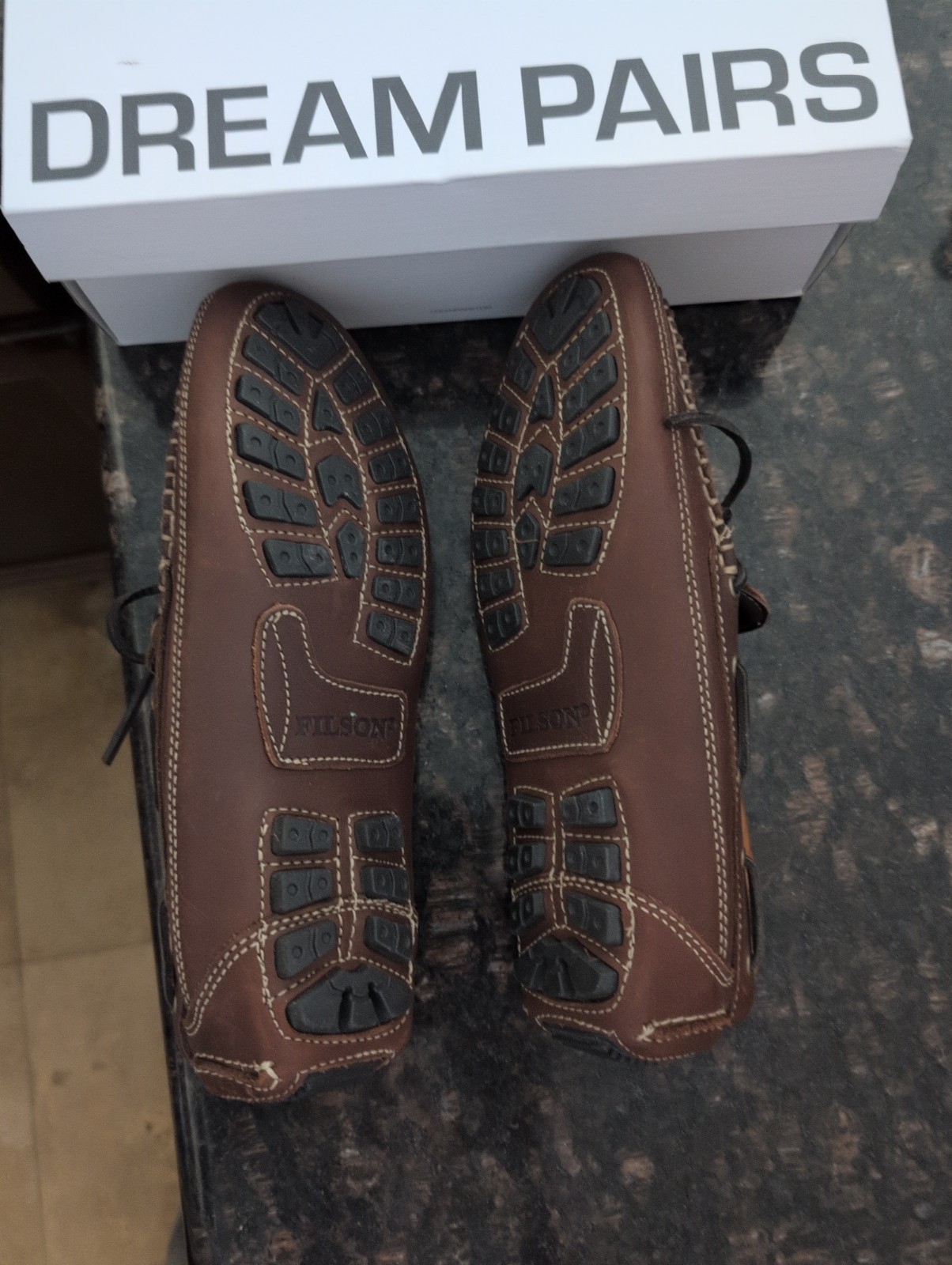 FILSON DRIVING SHOES Brown Men’s 10 1/2 Narrow See Pictures For Accuracy!