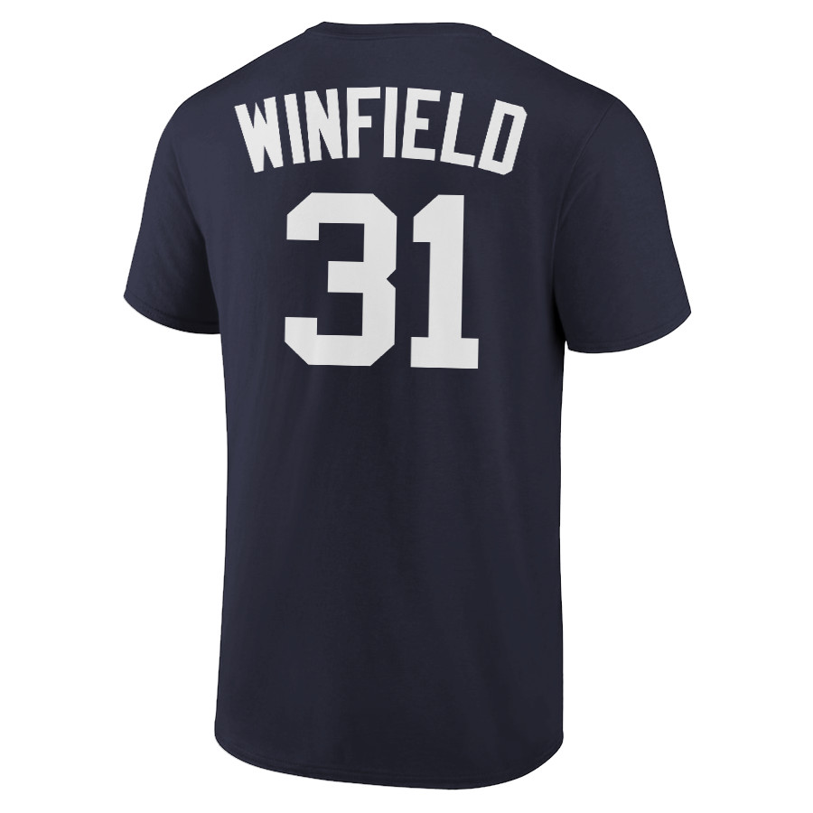 Dave Winfield T-Shirt New York Yankees Player Name and Number Soft Jersey Tee